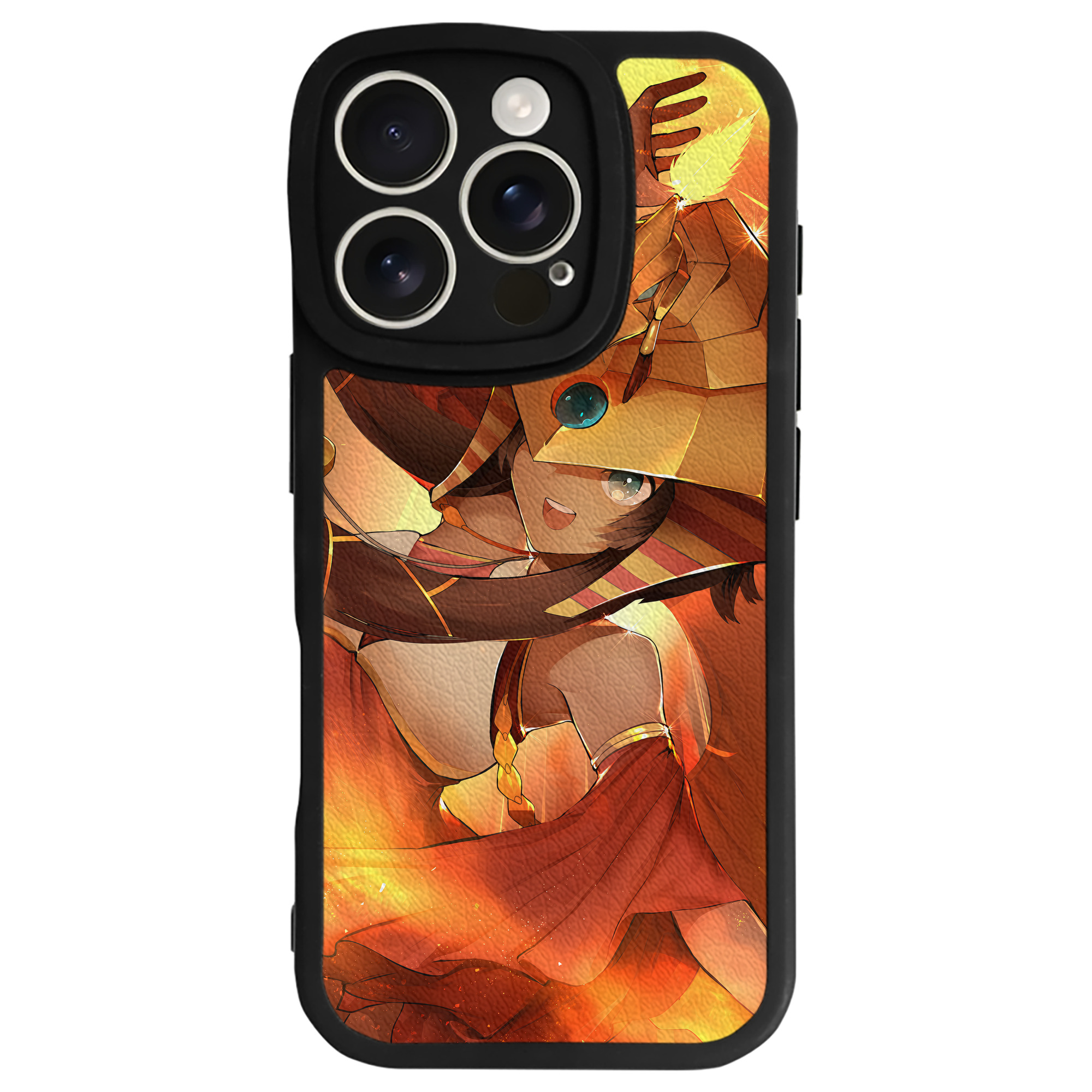 （画像用） 遊☆戯☆王 Yu-Gi-Oh! 【iPhone 16シリーズ対応】シリコンスマホケース（レザー調） 材質：シリコン